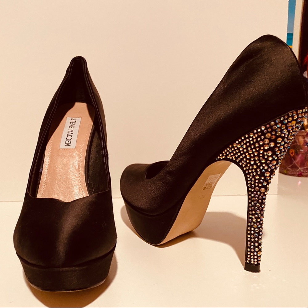 Steve Madden Rhinestone High Heels